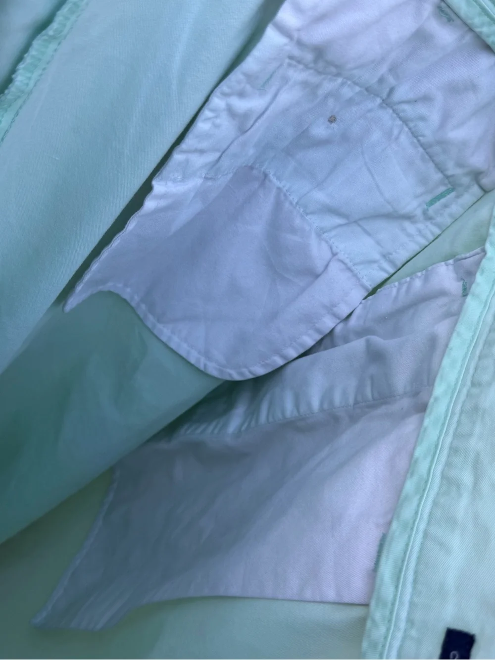 Vineyard Vines by Shep & Ian Men's Light Mint Chino Shorts Sz 40 inseam 6 inches